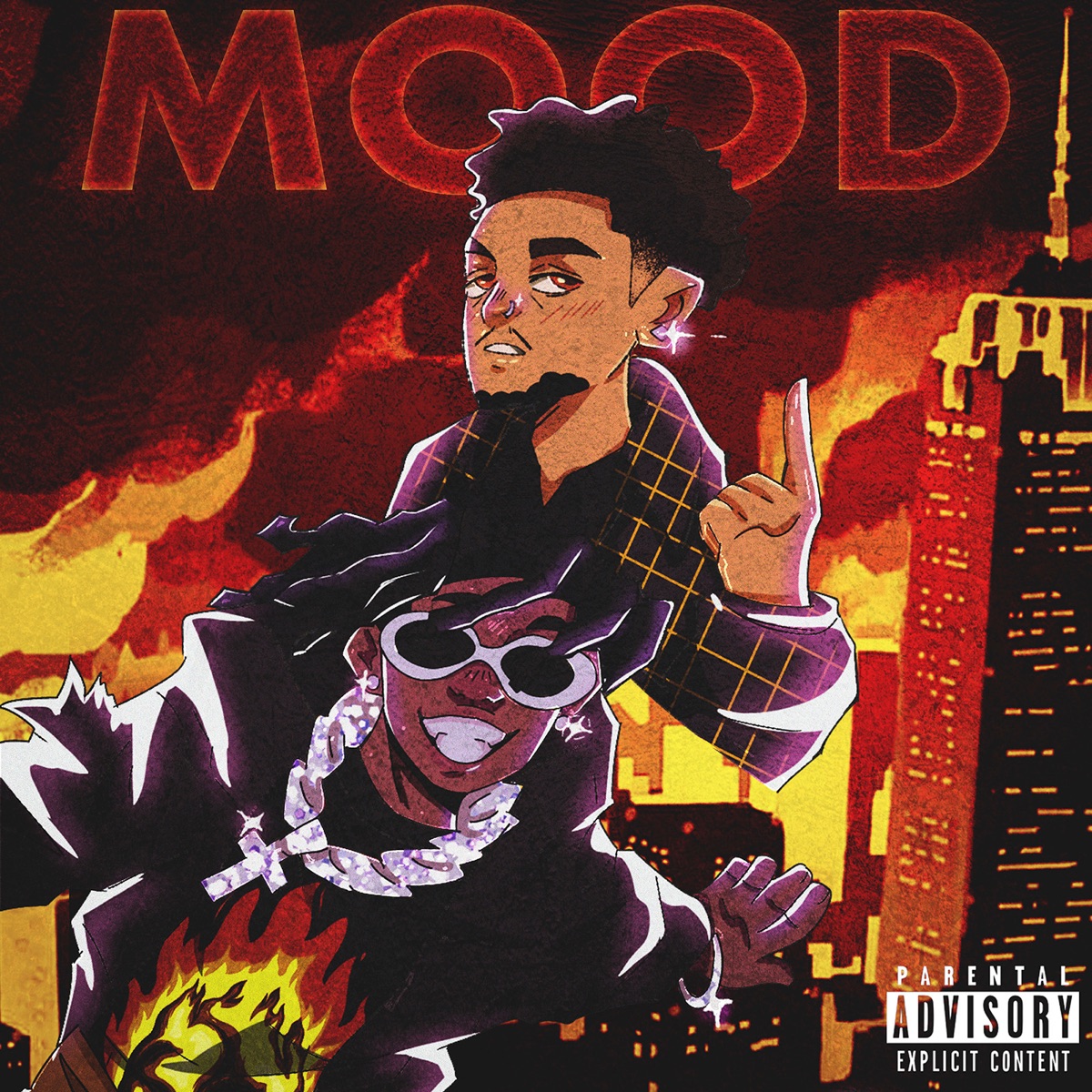 Mood - Single (feat. Rookie Uno) - Single by Gianni $tallone album cover