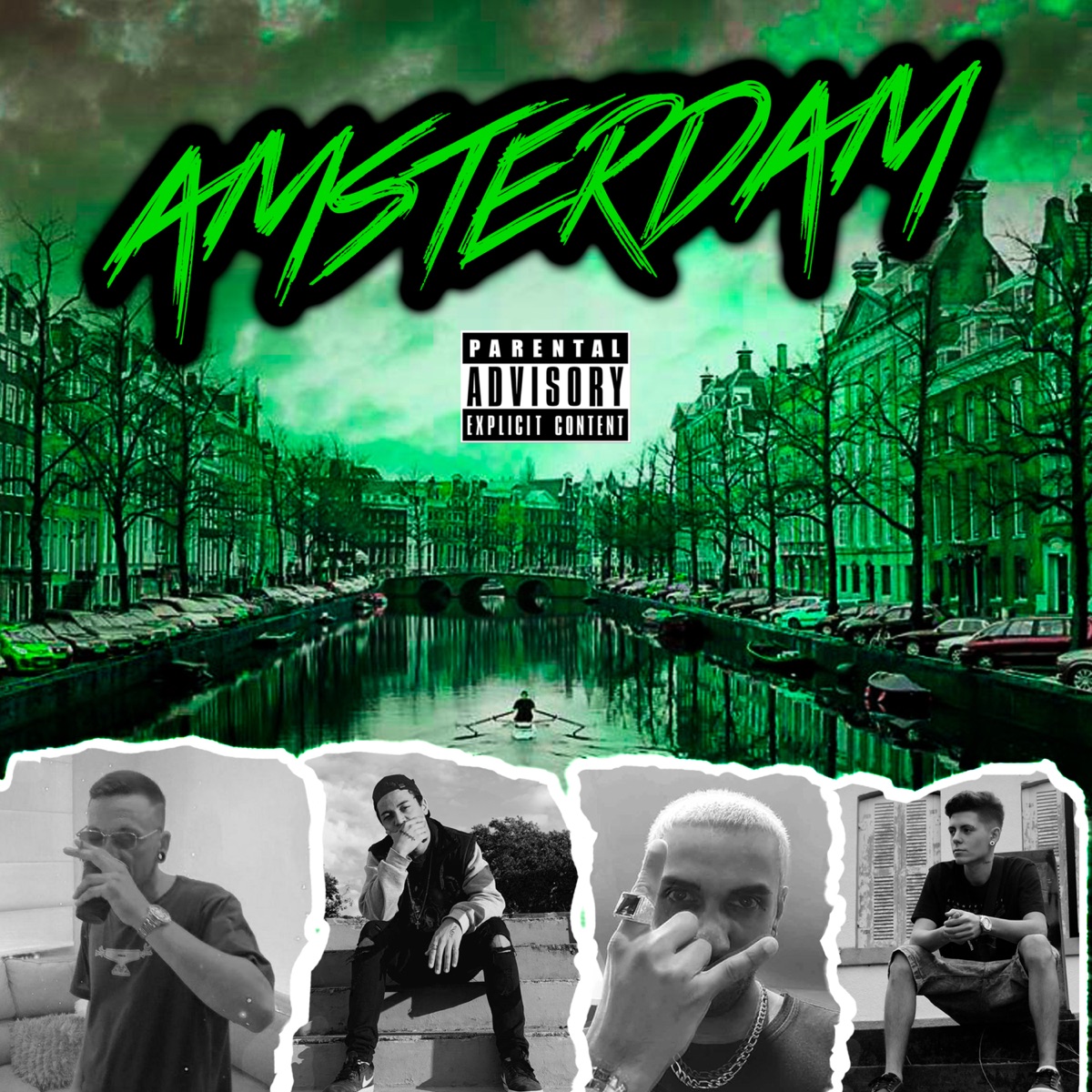 Amsterdam (feat. Samuka & GaMC) - Single by NoyaNoBeat, Onis & Talimã MC album cover