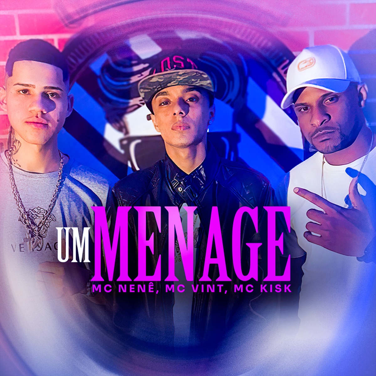 Um Menage (feat. Mc Kisk) - Single by Mc Vint, Mc Nenê & DJ ARTHUZIIN album cover