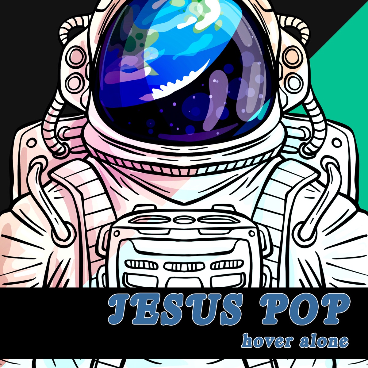 Hover Alone - Single by Jesus Pop album cover