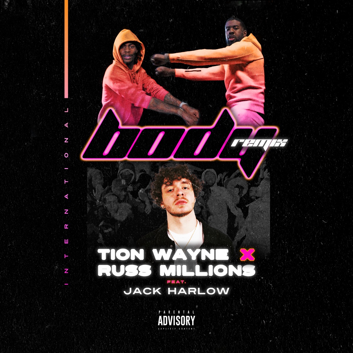 Body (Remix) [feat. Jack Harlow] - Single by Tion Wayne & Russ Millions album cover