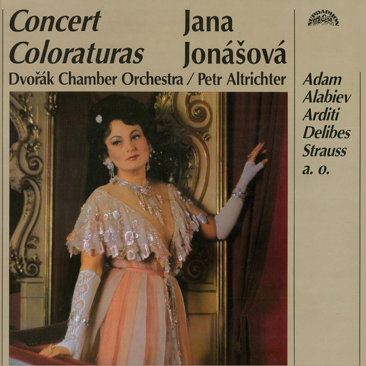Concert Coloraturas by Jana Jonášová, Petr Altrichter & Dvorak Chamber Orchestra album cover