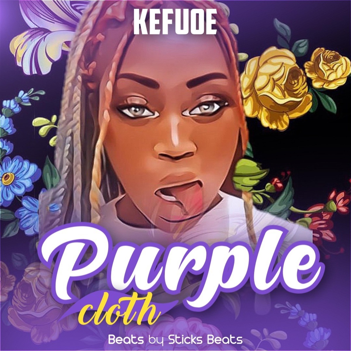 Purple Cloth (Radio Edit) - EP by Kefuoe album cover