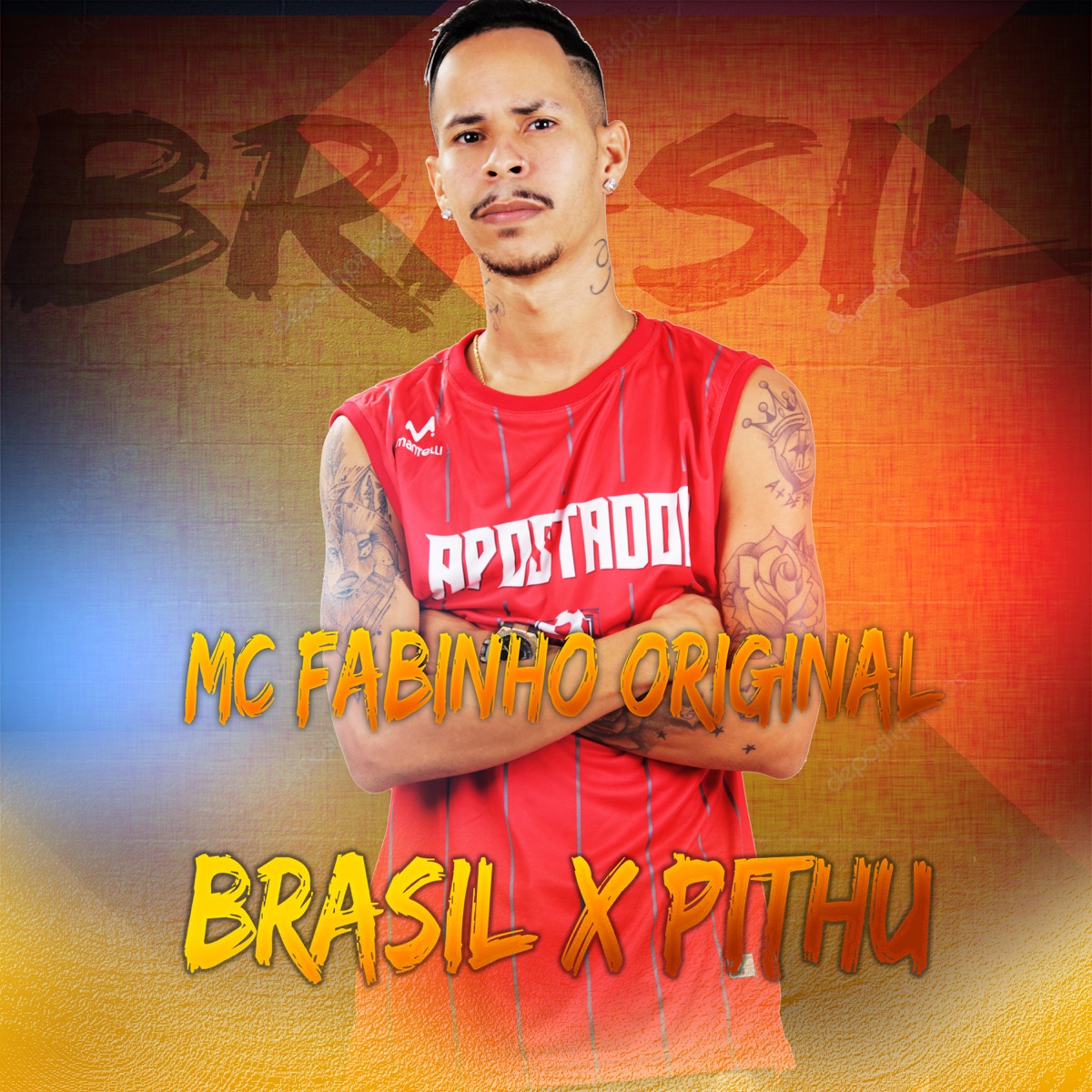 Brasil X Pithu - Single by Mc Fabinho Original album cover