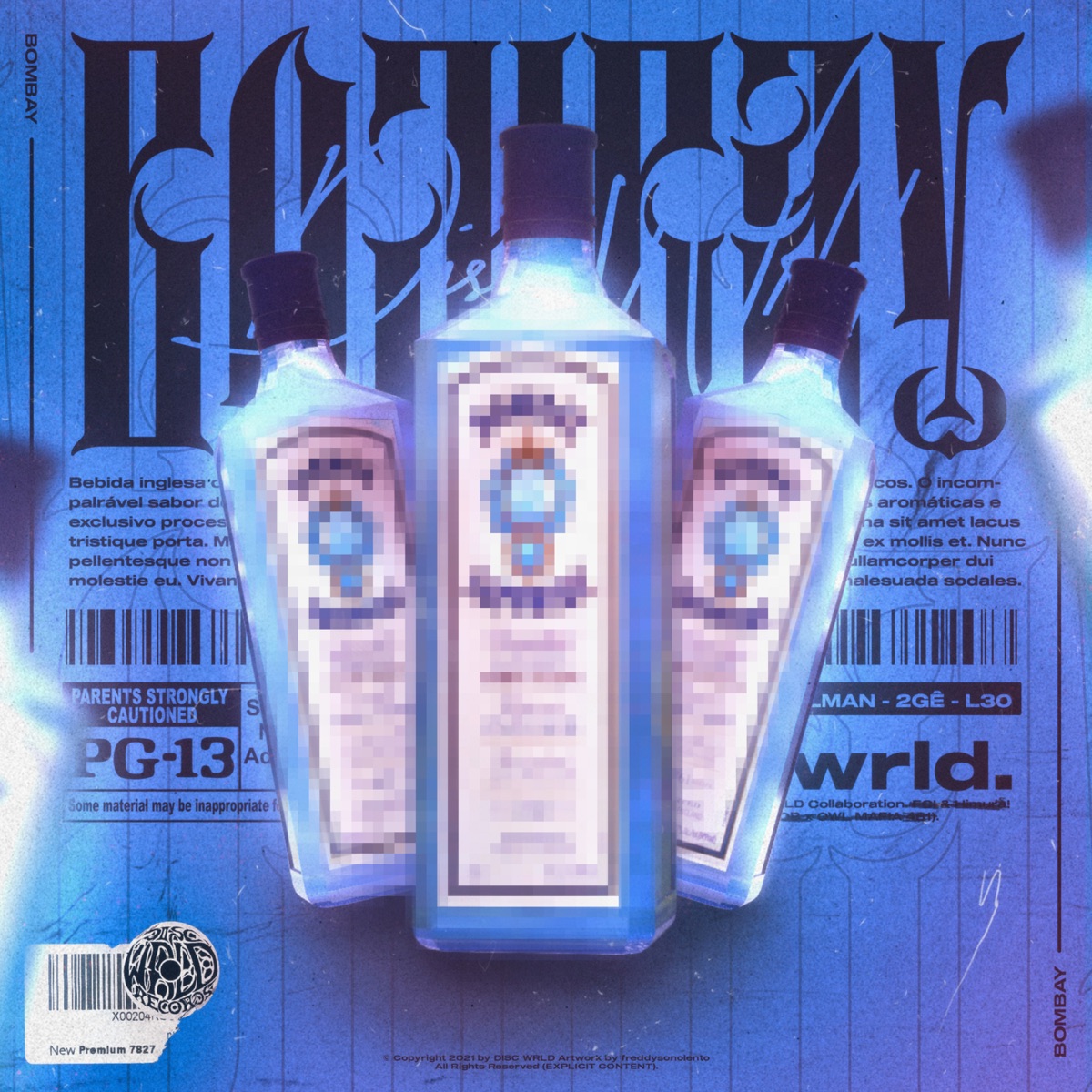 BOMBAY - Single by disc wrld, 2GÊ HFY, PPdiniz, Gohann, L30, Wacce & Tillmann album cover