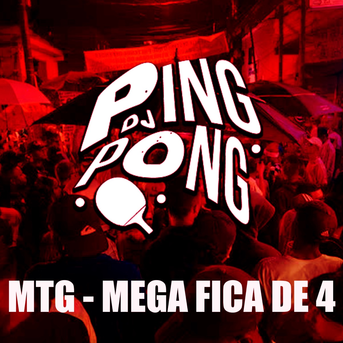 Mega Fica De 4 - Single by DJ Ping Pong album cover