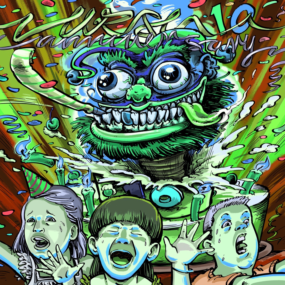 10 Years URSL - Hexxerbounce Dernière - Single by Canson, Zebra Centauri & Christian Hülshoff album cover