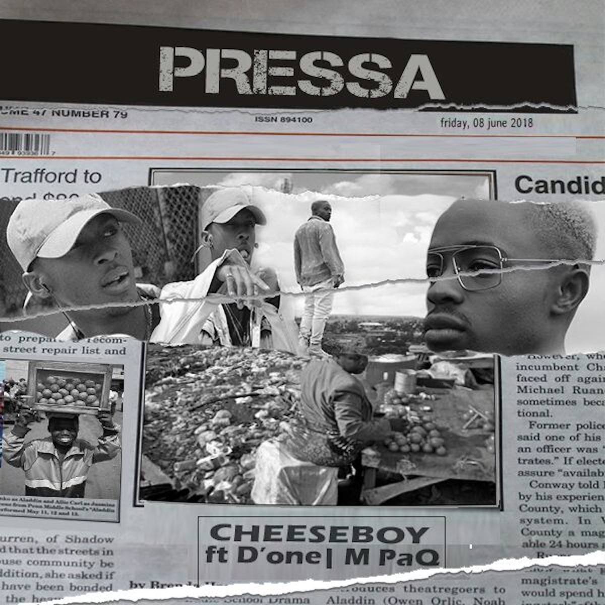 Pressa (feat. M PaQ & D One) - Single by Cheeseboy album cover