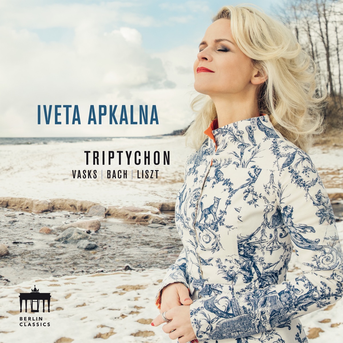 Triptychon (Vasks - Bach - Liszt) by Iveta Apkalna album cover