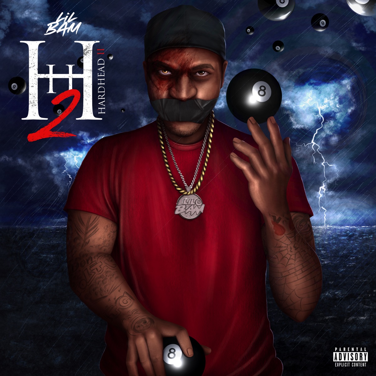 Hardhead 2 (HH2) by Lil Bam album cover
