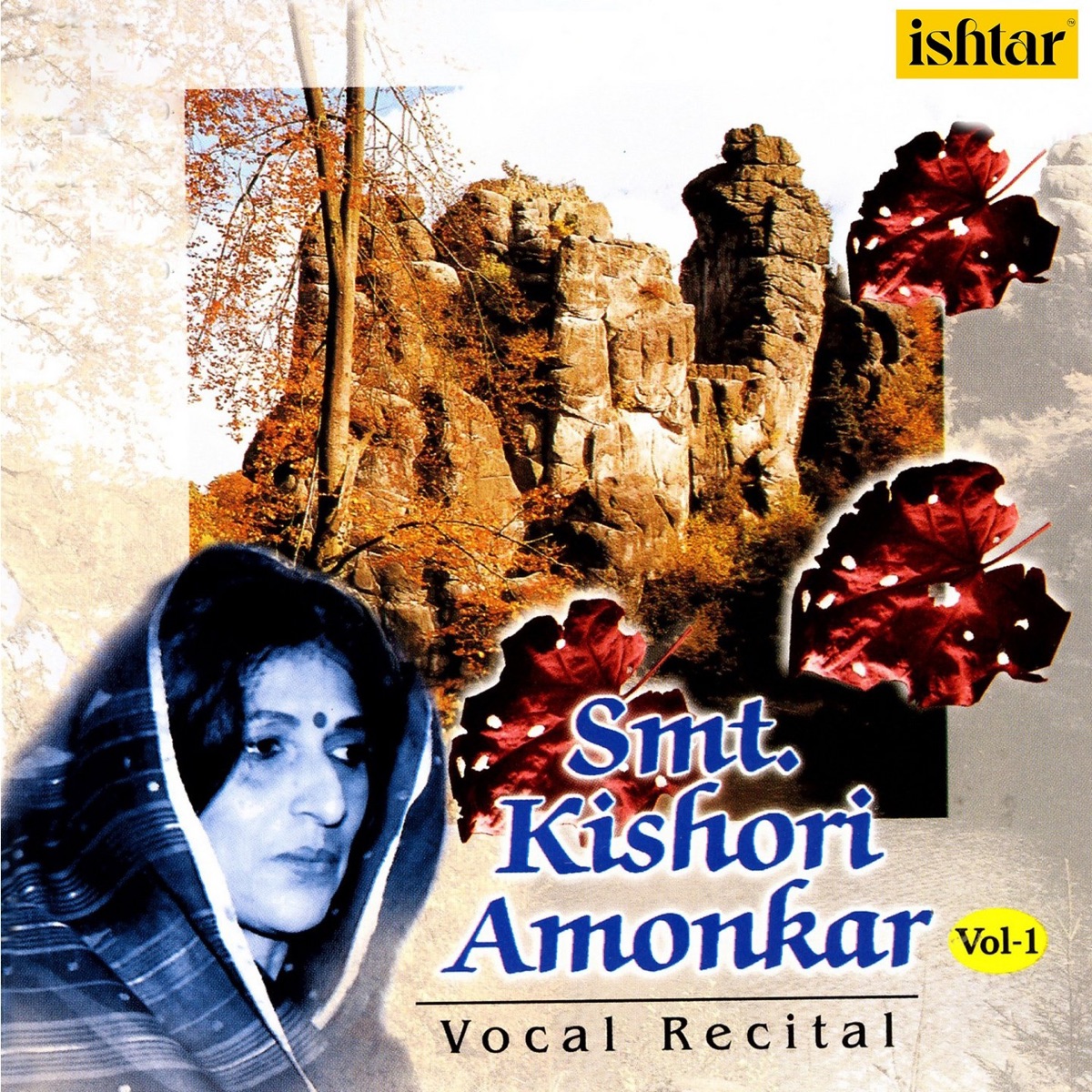 Smt. Kishori Amonkar, Vol. 1 by Kishori Amonkar, Balkrishna Ayyar & Appa Jalgaonkar album cover