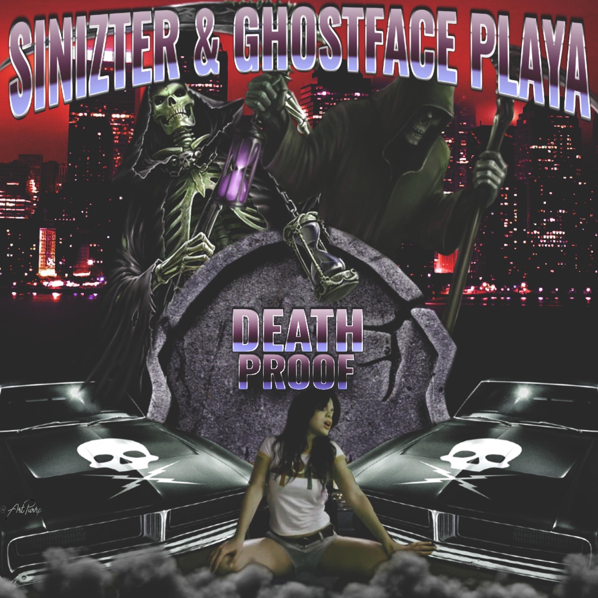 Death Proof - EP by Sinizter & Ghostface Playa album cover