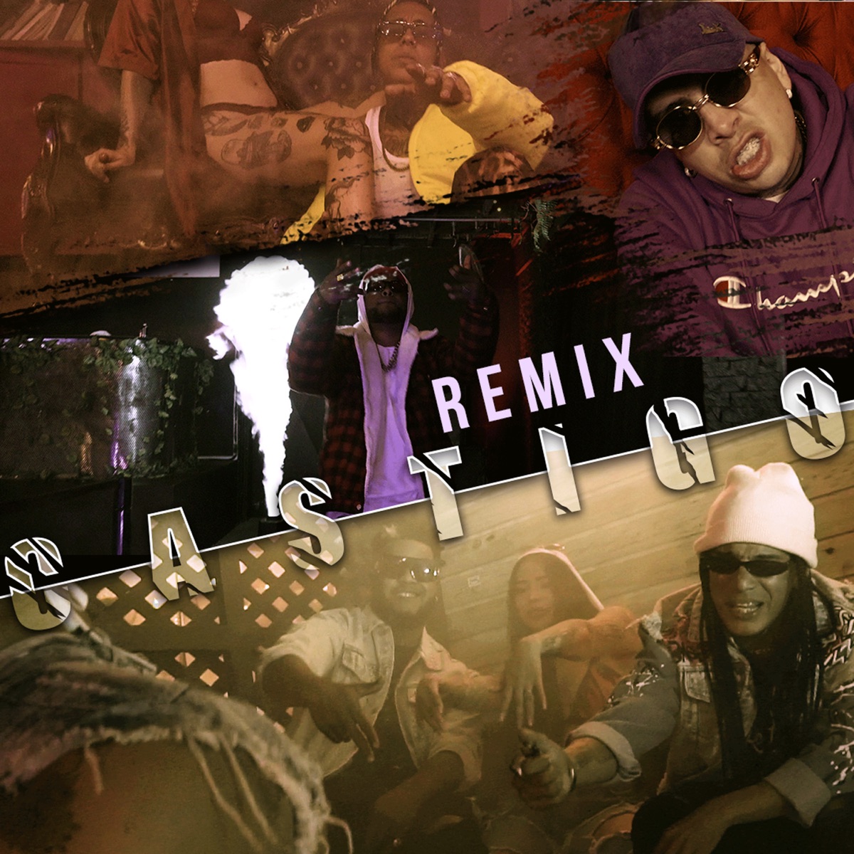 Castigo (Remix) [feat. Jony Roy & Reyes On The Mic] - Single by Lion Fiah, Blackmen & Miztah Killa album cover