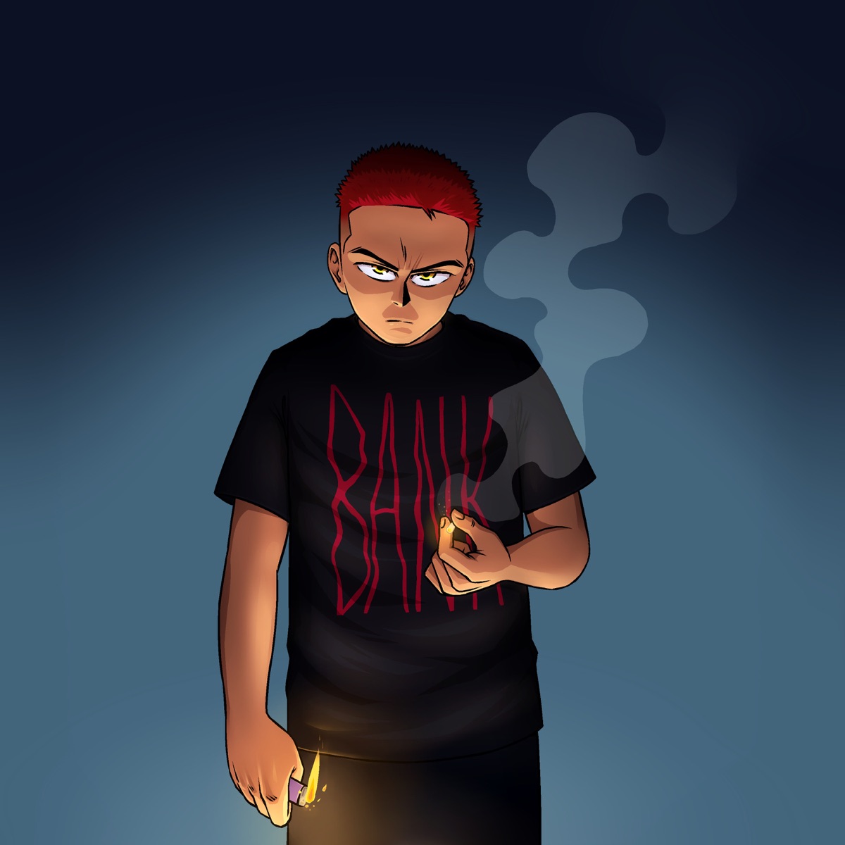 BANK - Single by onimode album cover