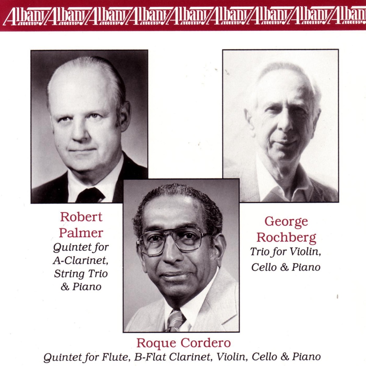 Rochberg, Codero, Palmer by Kees Kooper album cover