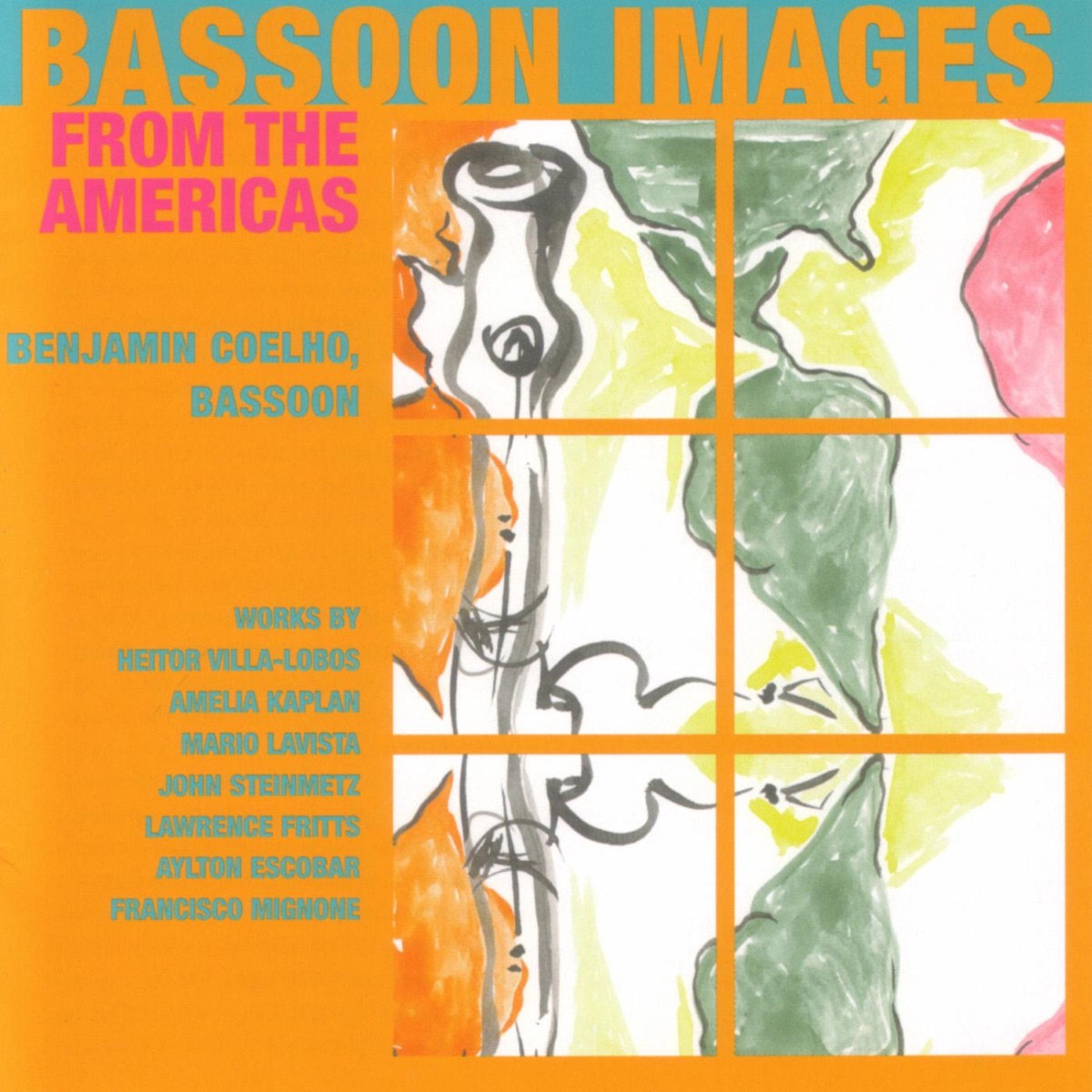 Bassoon Images from the Americas by Benjamin Coelho album cover