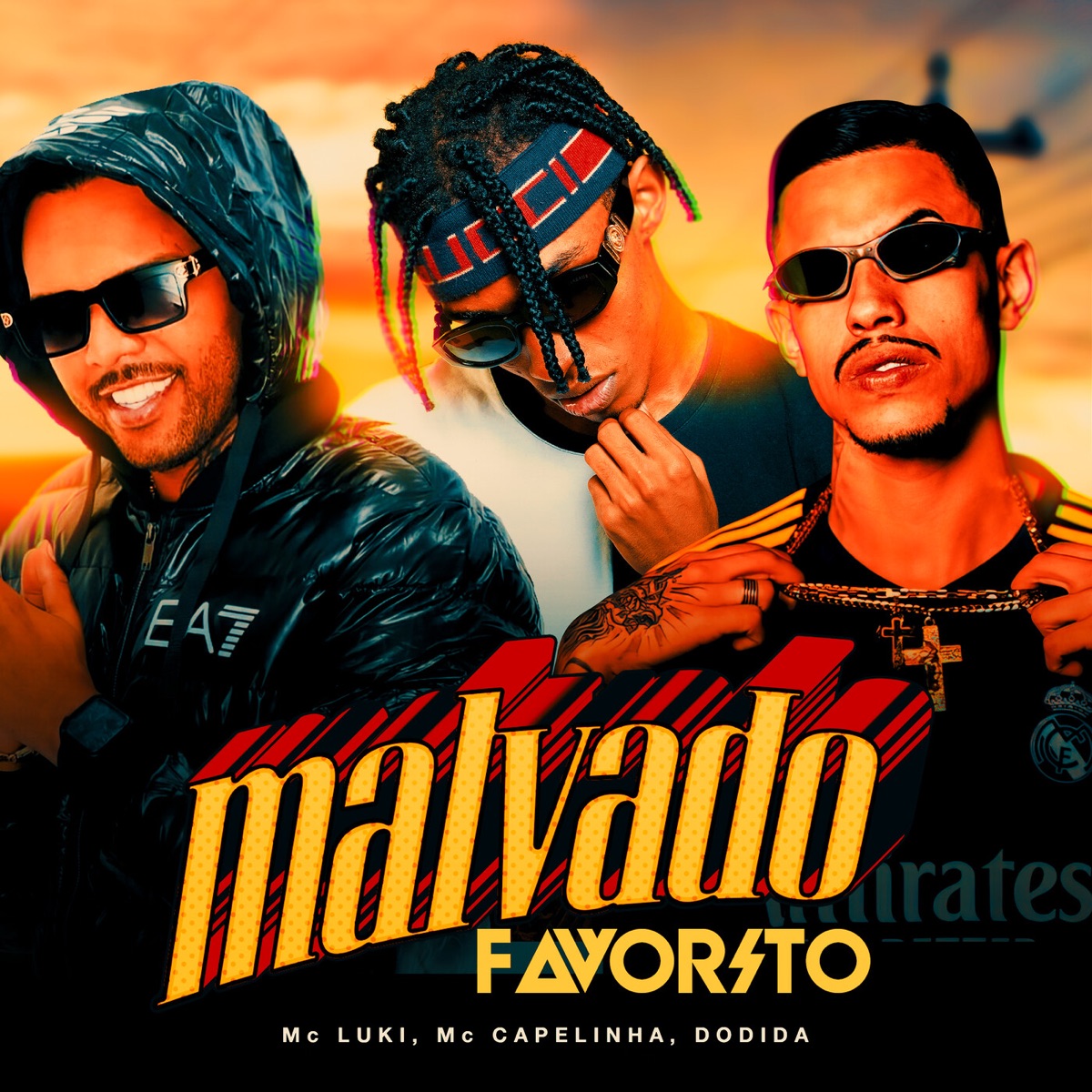 Malvado favorito - Single by MC Luki, Mc Capelinha & Dodida album cover