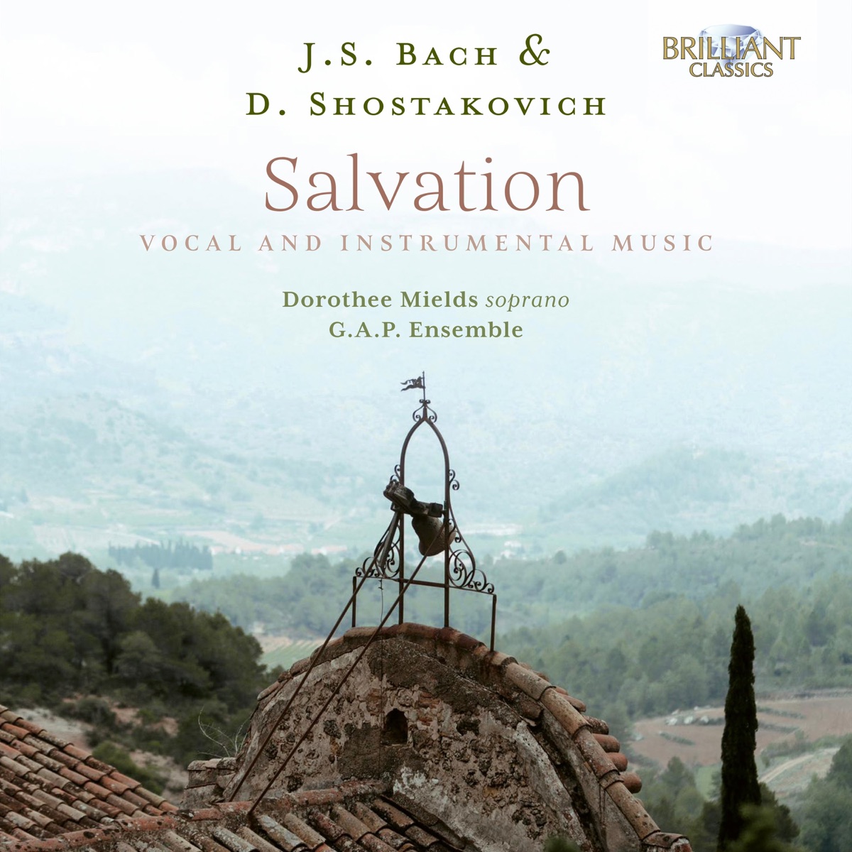 J.S. Bach & Shostakovich: Salvation by G.A.P. Ensemble, Dorothee Mields, Luca Quintavalle, Emilio Percan & Oriol Aymat Fusté album cover