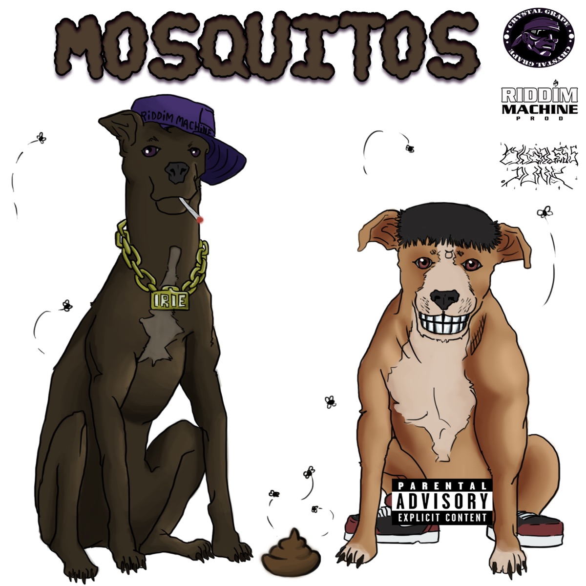 Mosquitos - Single by Dirtyirie, Zieezy, Riddim Machine & crystalgrapefamily album cover