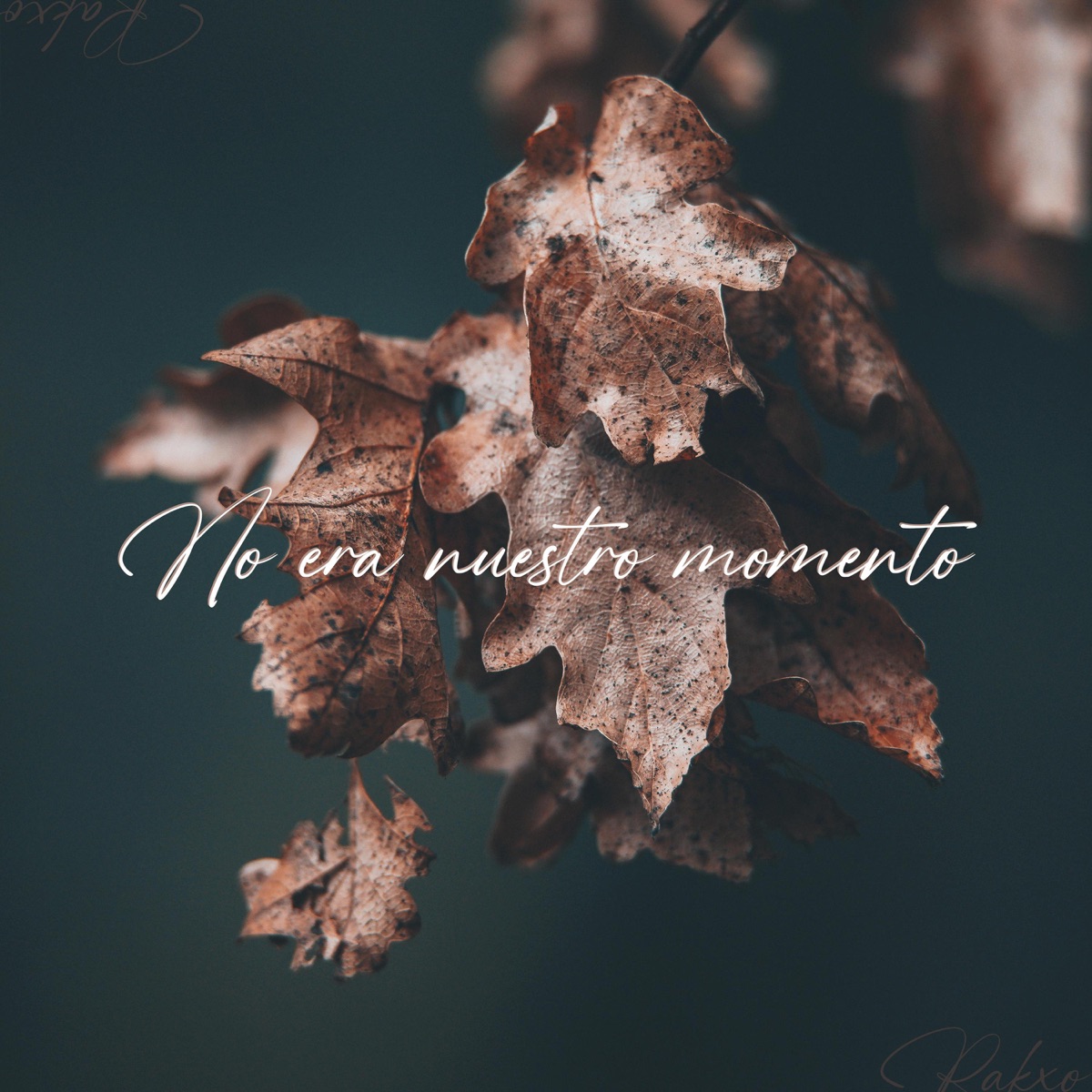 No era nuestro momento - Single by Rakxo album cover