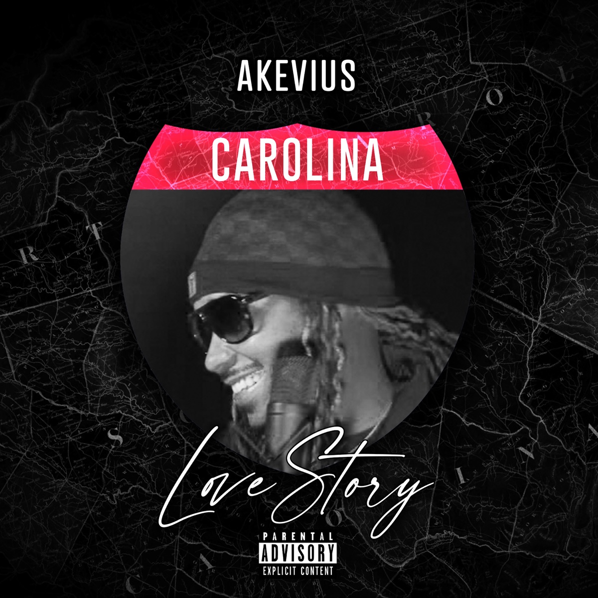 Carolina Love Story by Akevius album cover