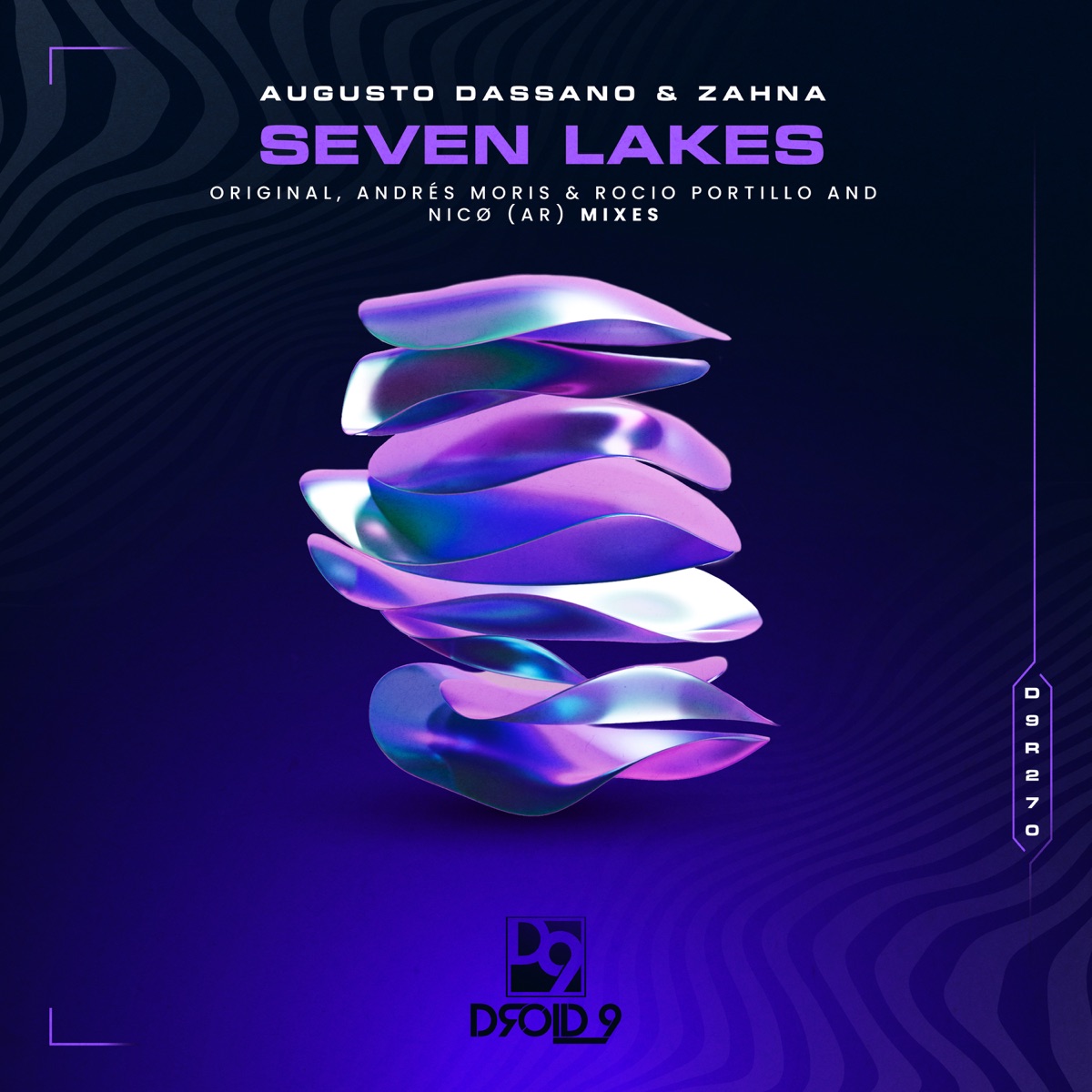 Seven Lakes by Augusto Dassano & Zahna album cover