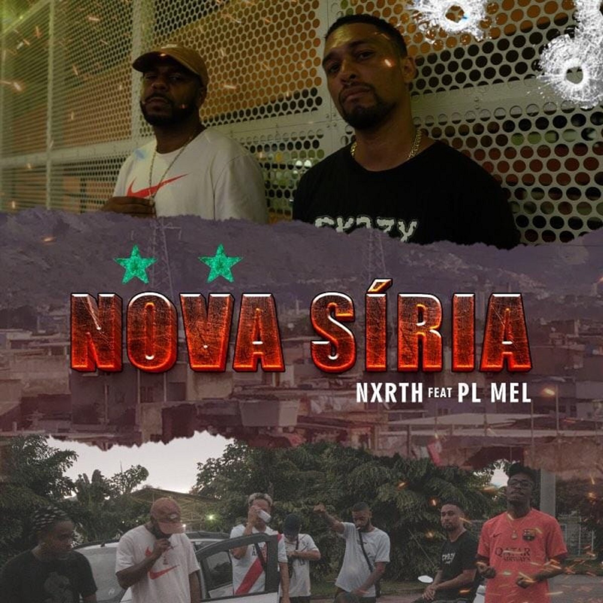 Nova Síria (feat. Pl Mel) - Single by NXRTH & MKS album cover