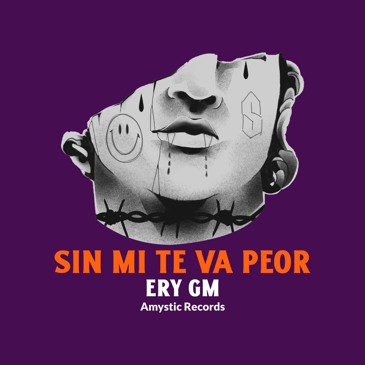 Sin Mi Te Va Peor - Single by Ery gm album cover