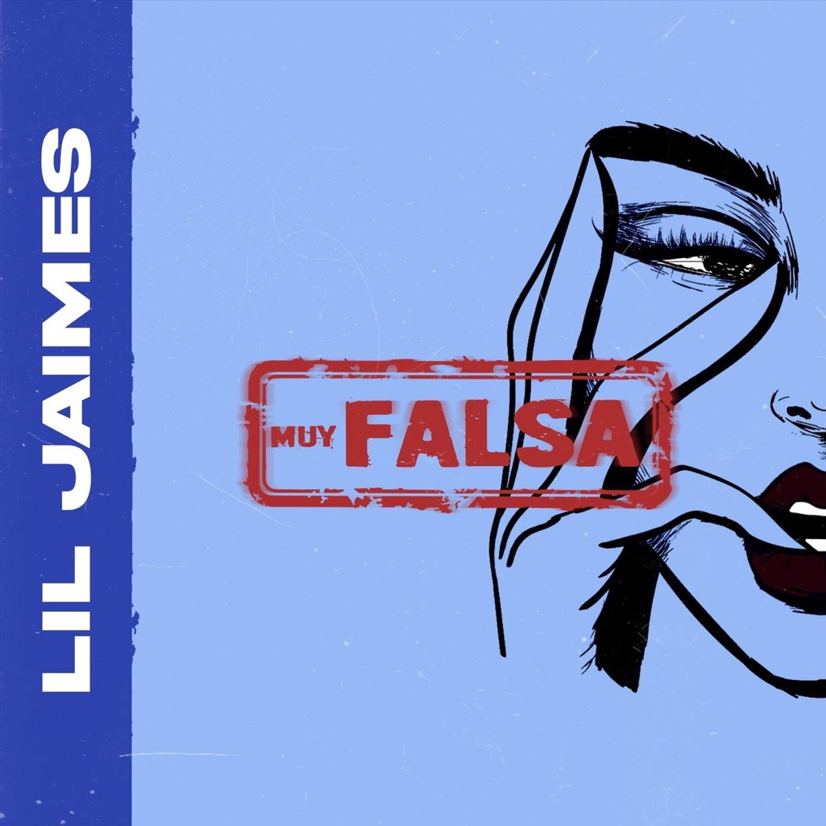 Muy Falsa - Single by Lil Jaimes album cover