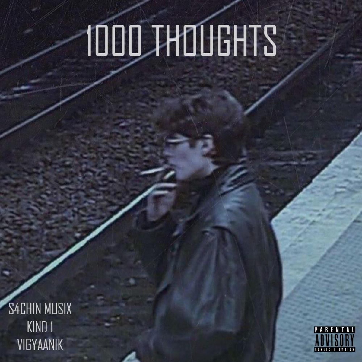 1000 Thoughts (feat. Aikam Says) - Single by S4chin Musix & Sangam Vigyaanik album cover