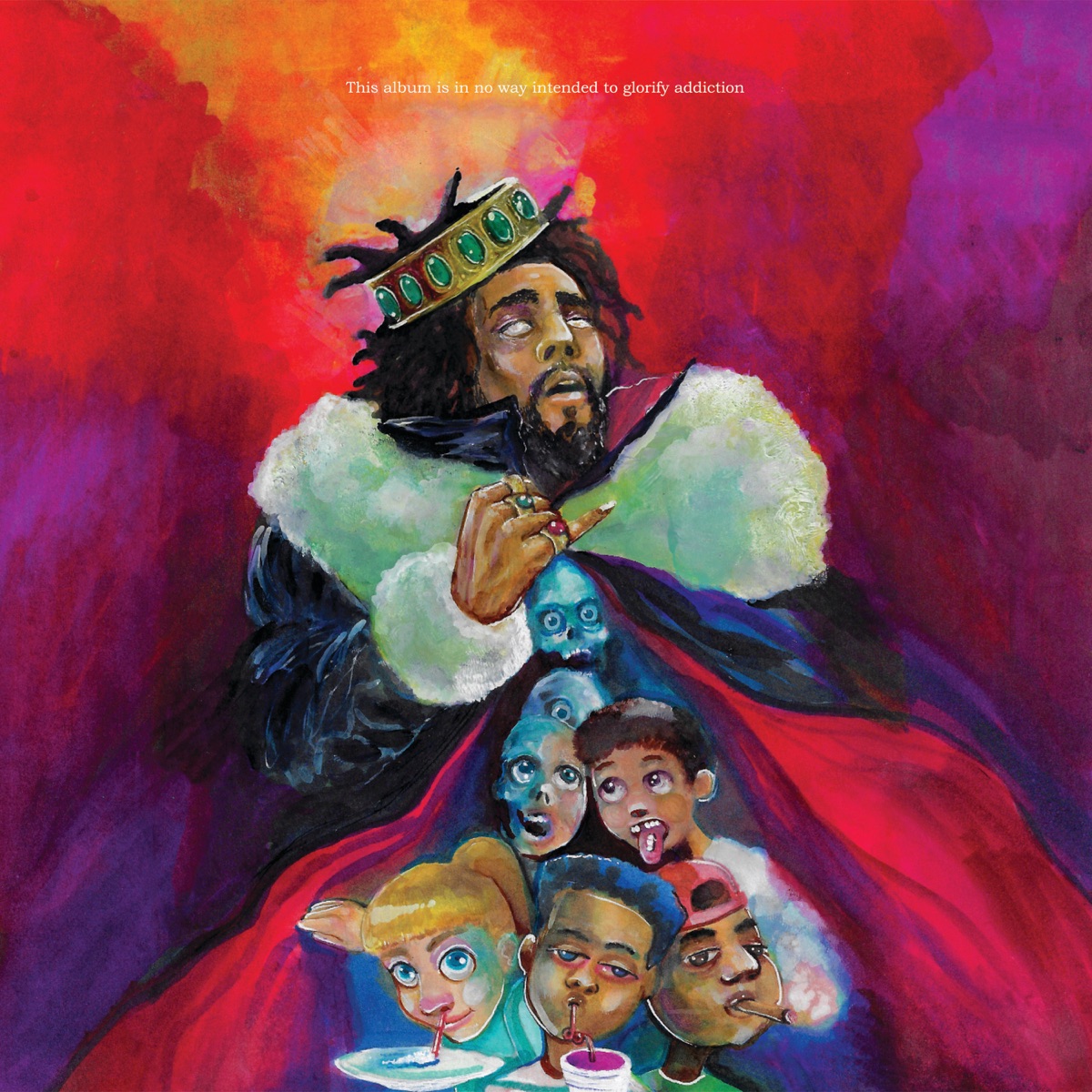 KOD by J. Cole album cover