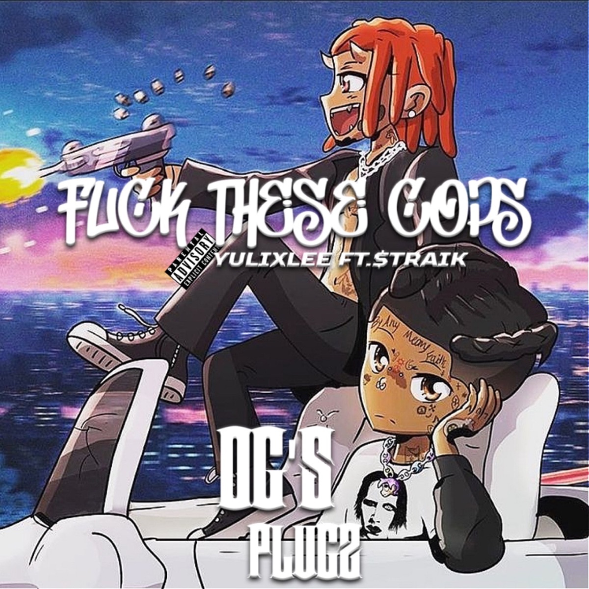 f**k these cops (feat. $traik) - Single by yulixlee album cover