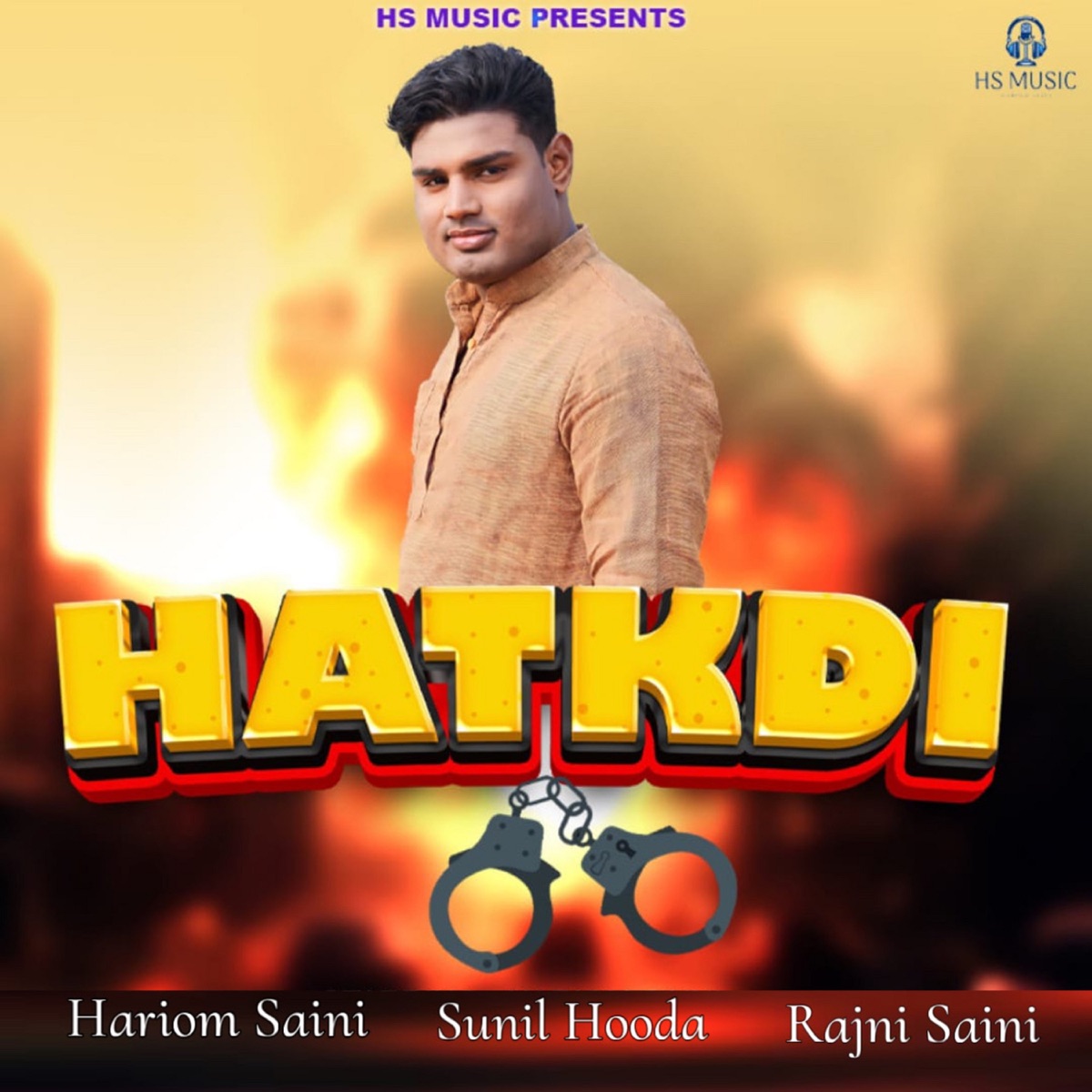Hatkdi - Single by Hariom Saini Gohana, Sunil Hooda & Rajni Saini album cover