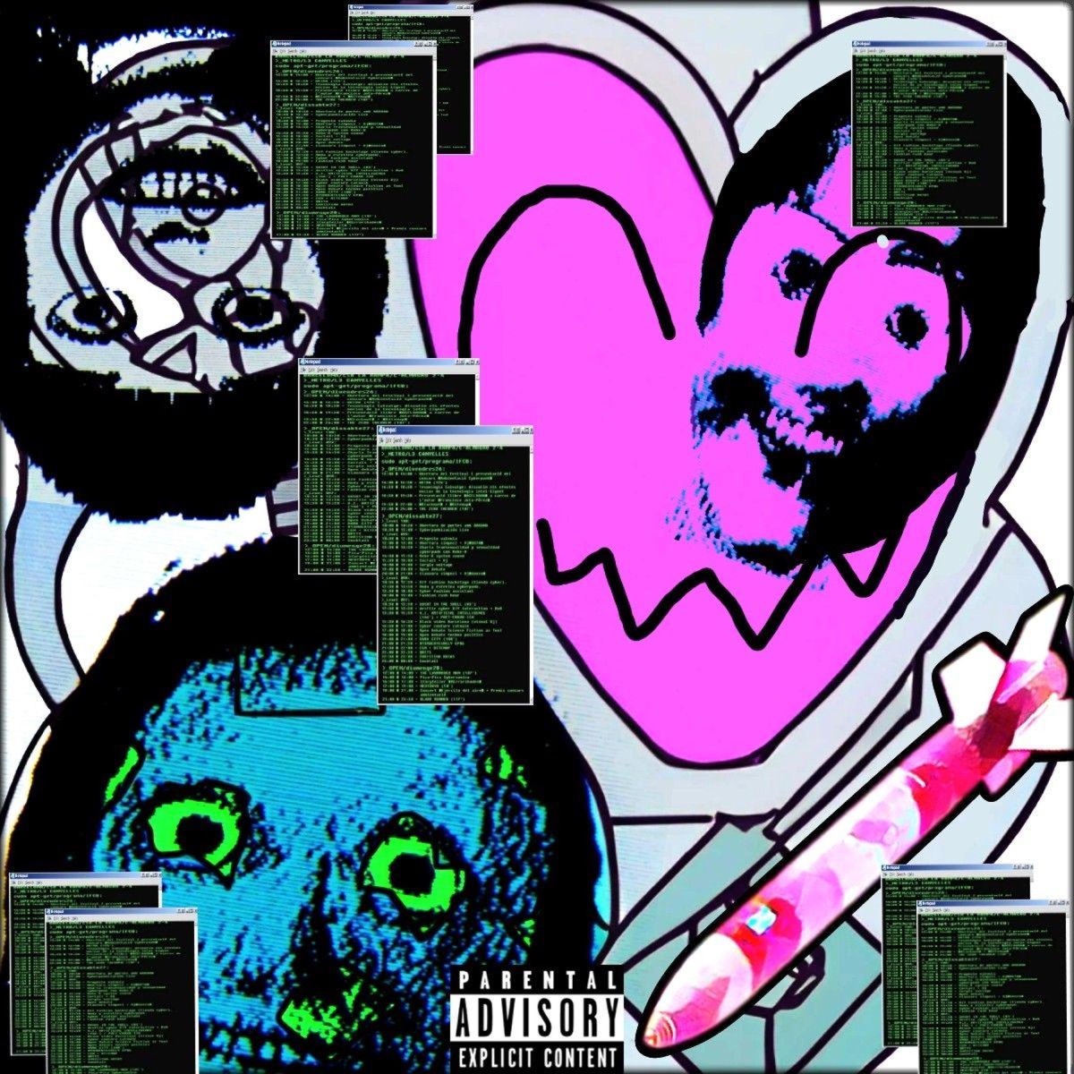 I LOVE NUKES (feat. KILLOMELET) - Single by fuckdisturbed album cover