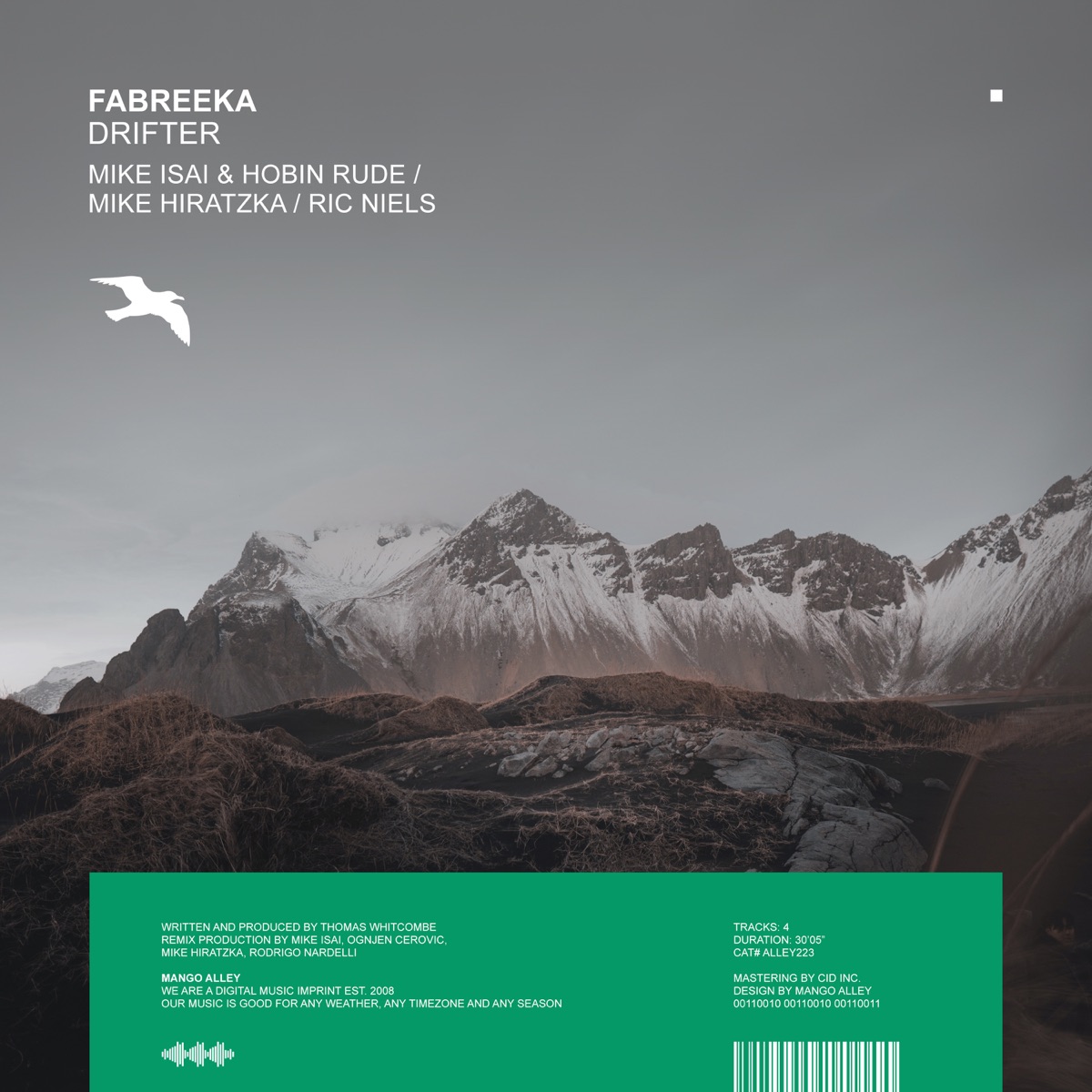 Drifter by Fabreeka, Mike Hiratzka & Ric Niels album cover