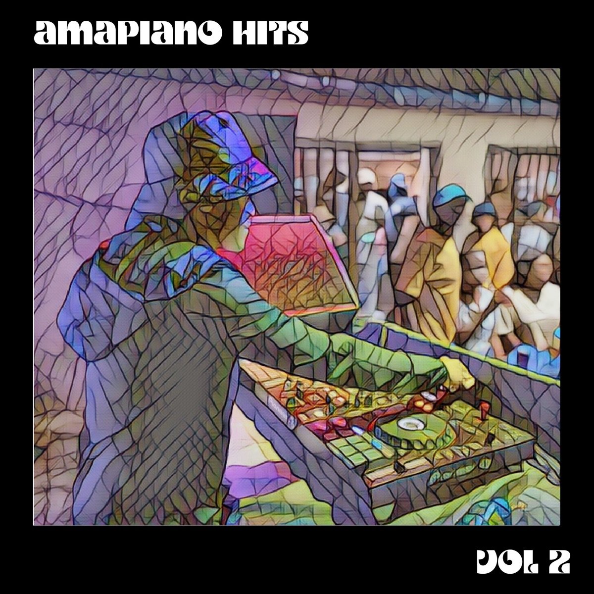 Amapiano Hits, Vol. 2: 2024 (DJ Mix) by KXD Beats album cover