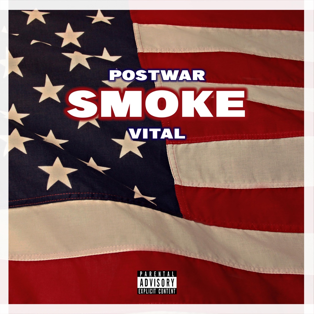 SMOKE (feat. VITAL) - Single by Postwar album cover