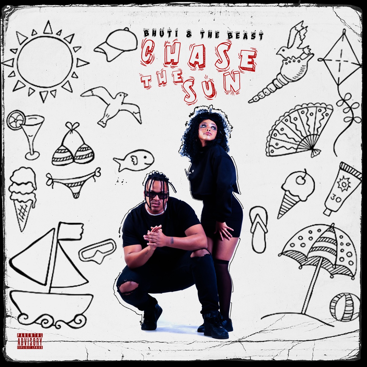 Chase the Sun - Single by Bhuti & The Beast, Azi SA & AV Raincandy album cover