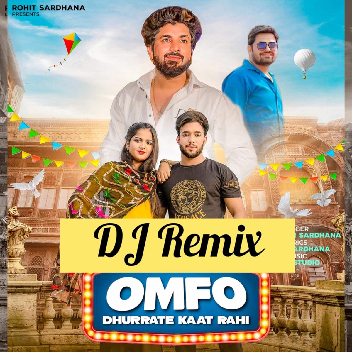 DJ Remix (OMFO) Dhurrate Kaat Rahi - Single by Rohit Sardhana album cover