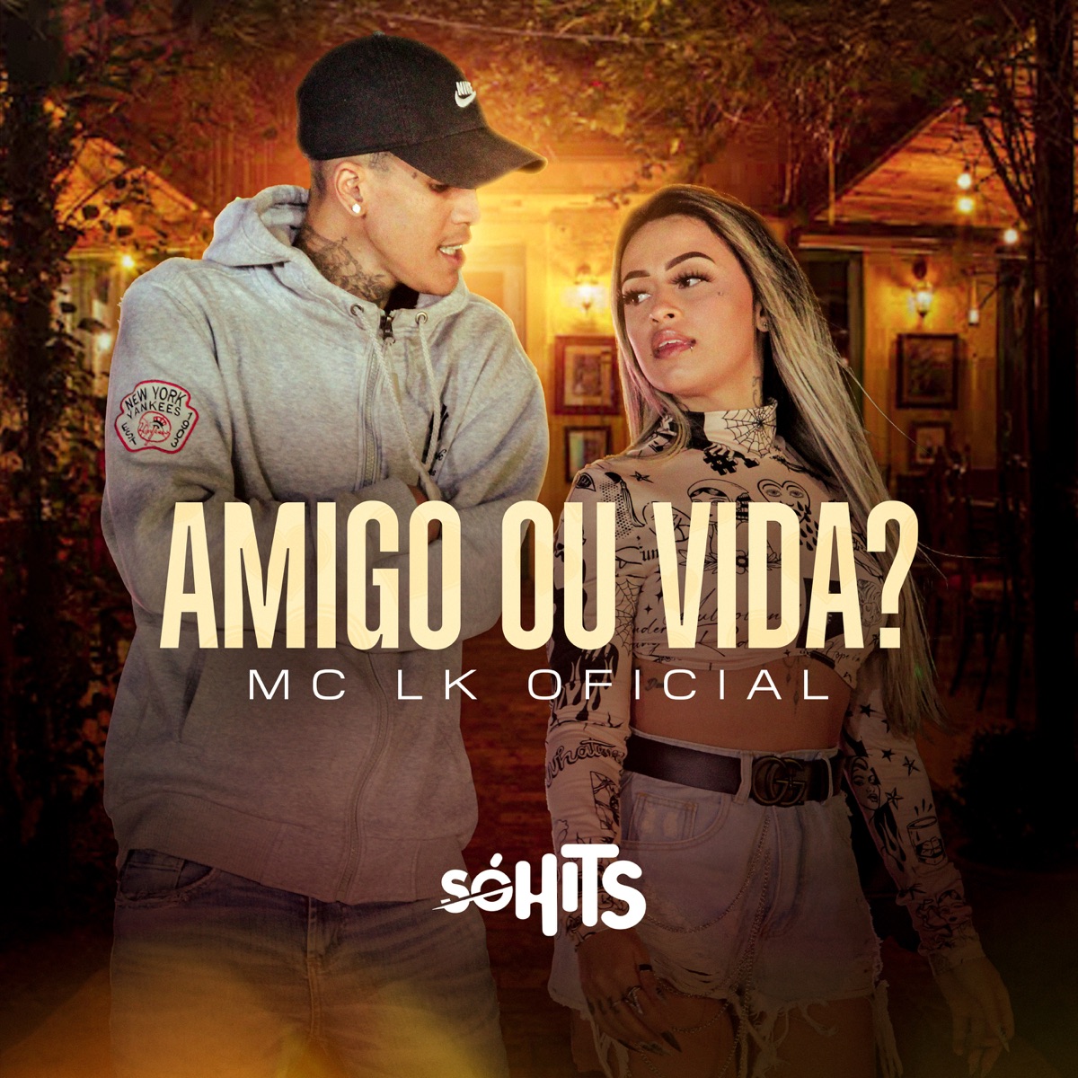 Amigo ou Vida? - Single by MC LK OFICIAL & DJ BR4 album cover