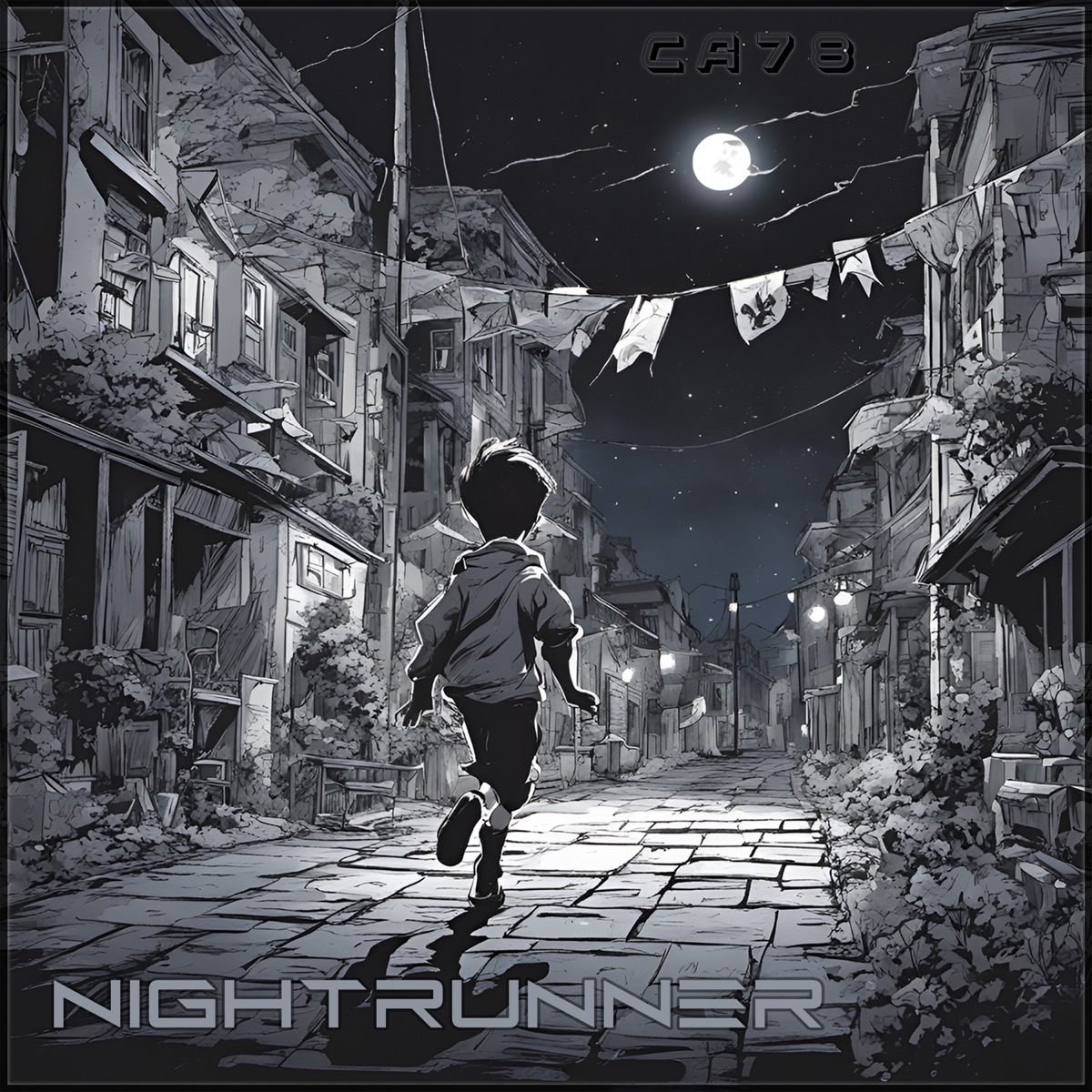 Nightrunner - Single by CA78 album cover