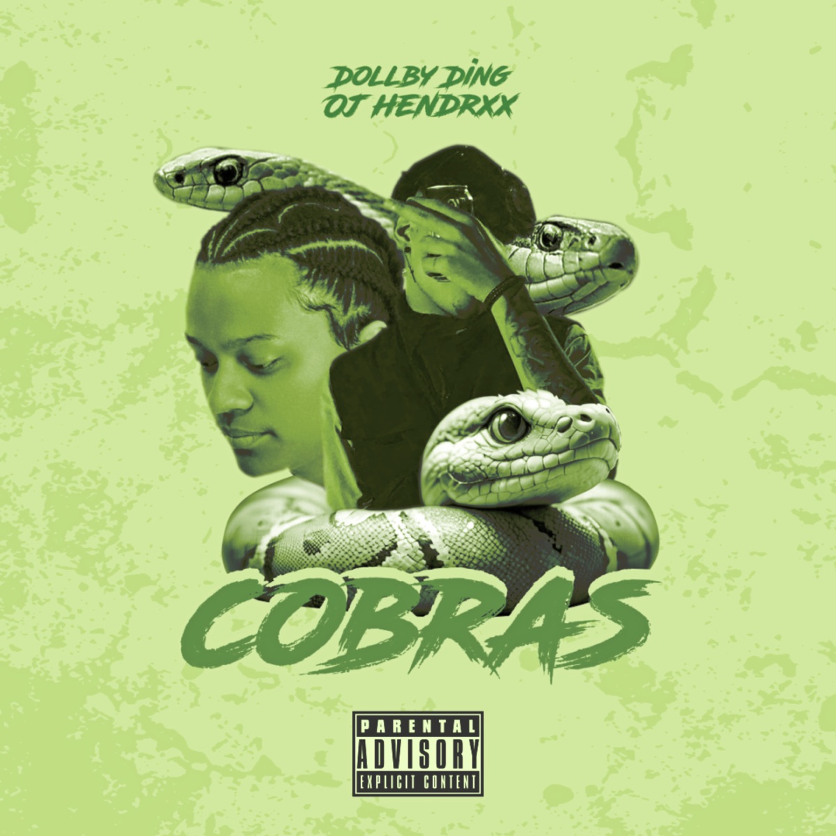Cobras - Single by Dollby Ding & OJ HENDRXX album cover