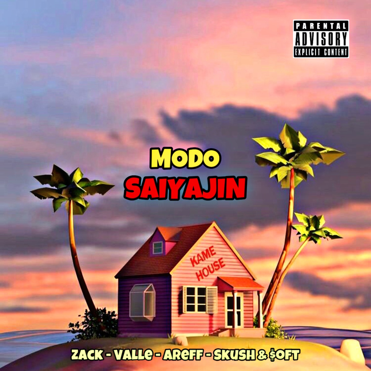 Modo Saiyajin (feat. Valle Mc, areff, Skush Skr & $oft) - Single by Zack album cover