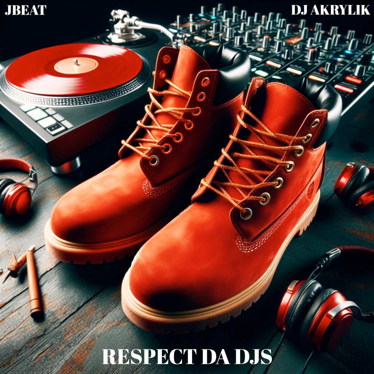 RESPECT DA DJS - Single by Jbeat & Dj Akrylik album cover