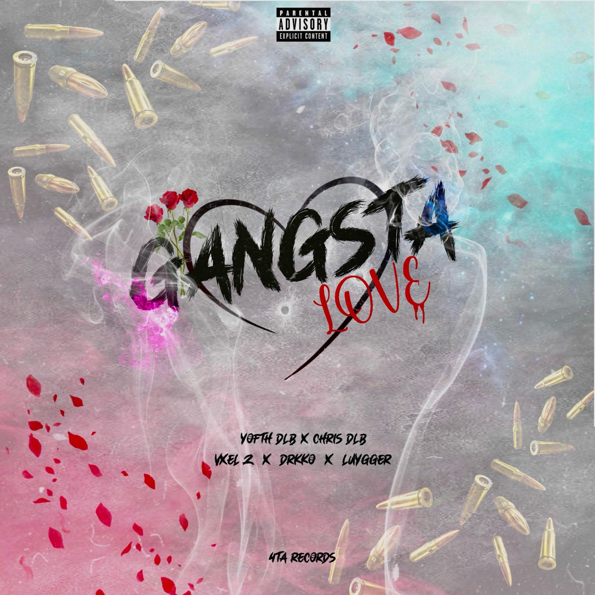 Gangsta Love (feat. drkko, Vxel Z & luygger) - Single by Yofth Dlb & Chris DLB album cover