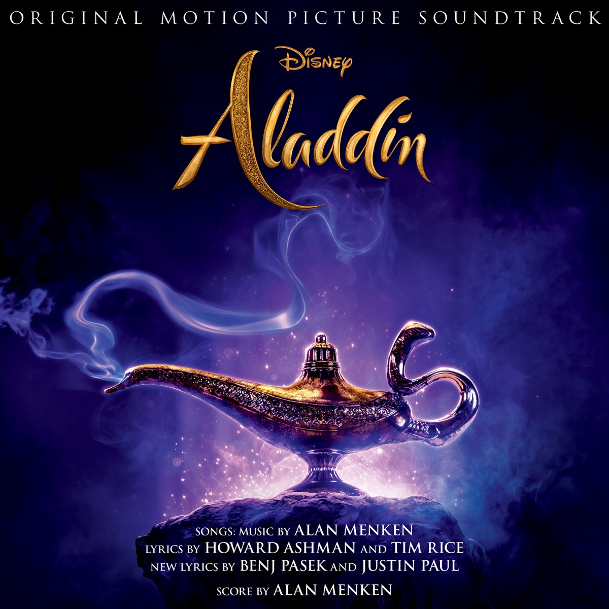 Aladdin (Original Motion Picture Soundtrack) [with Benj Pasek, Justin Paul & Pasek & Paul] by Alan Menken, Howard Ashman & Tim Rice album cover