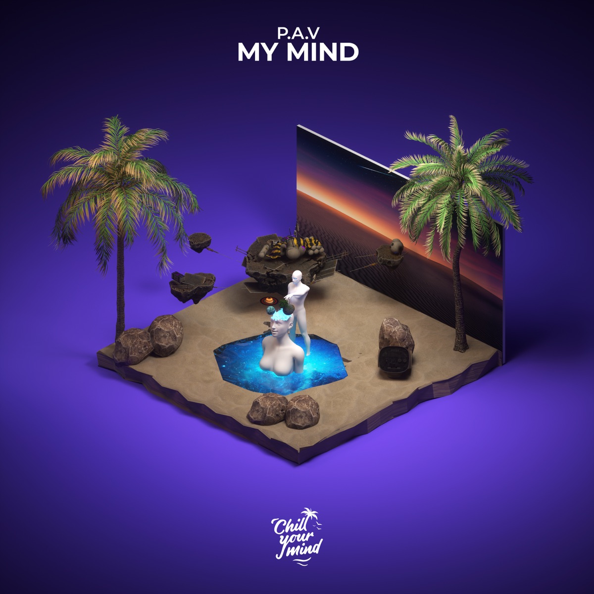 My Mind - Single by P.A.V album cover