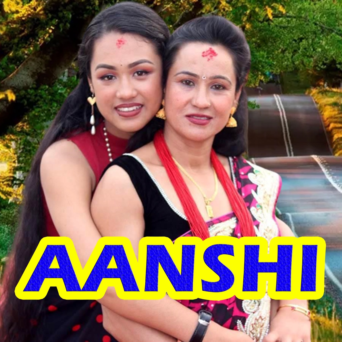 Aanshi - EP by Saptarangi, Riya Khadka & Ratimaya Khadka album cover