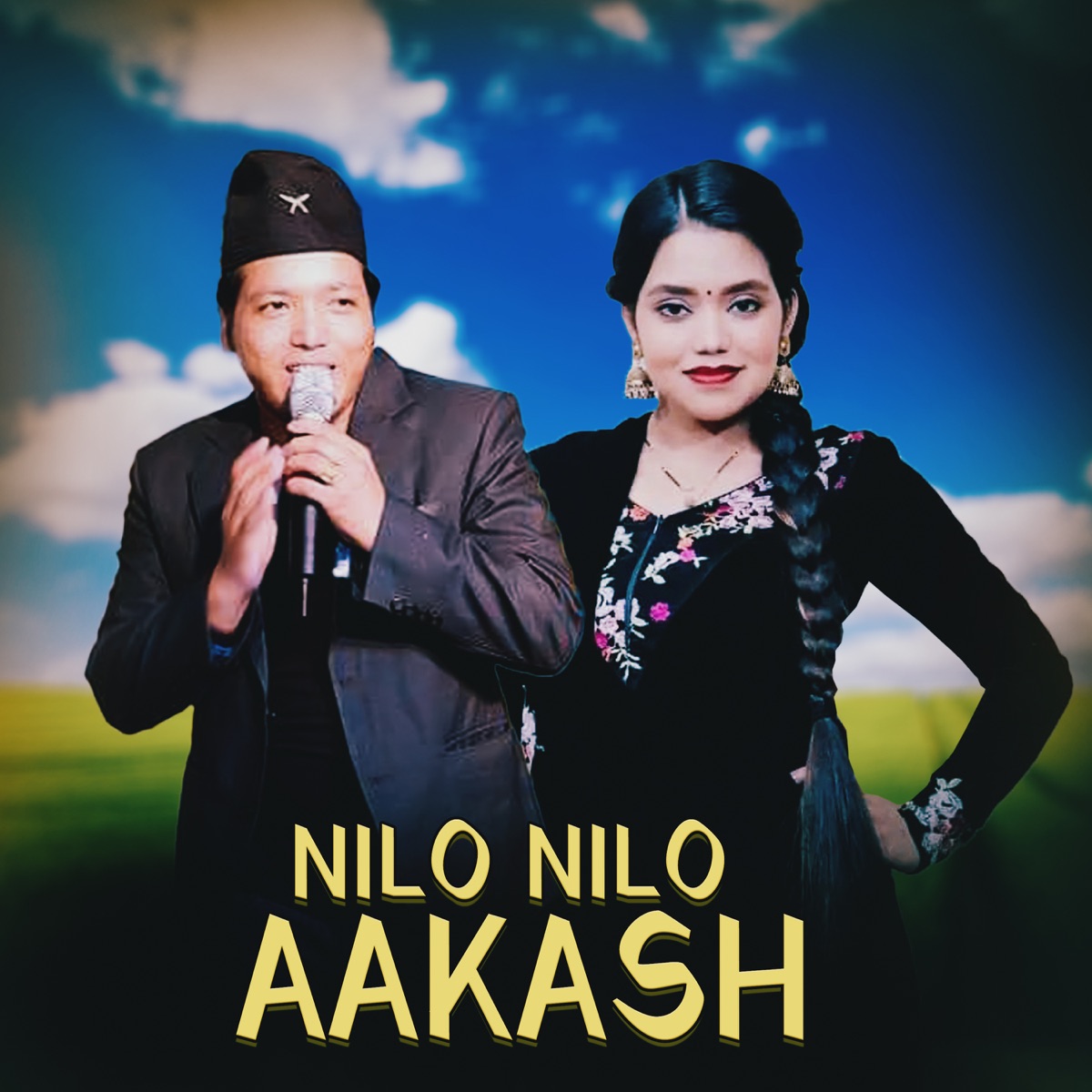 Nilo Nilo Aakash - EP by Bimal Dangi & Shanti Shree Pariyar album cover