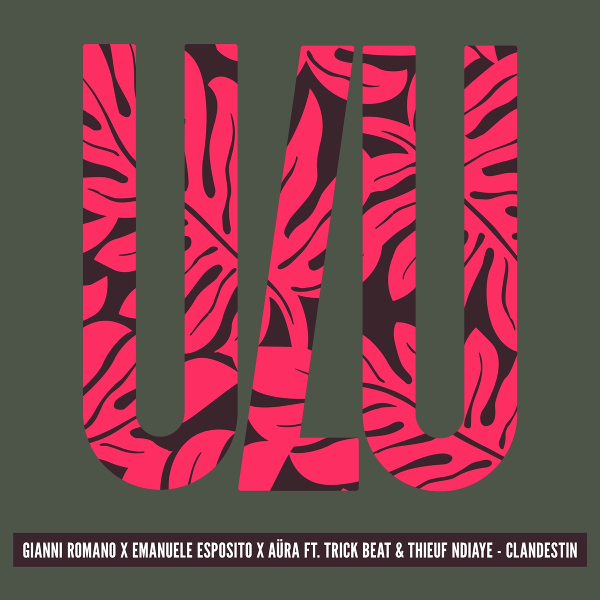 Clandestin (feat. Trick Beat & Thieuf Ndiaye) - Single by Gianni Romano, Emanuele Esposito & Aüra album cover